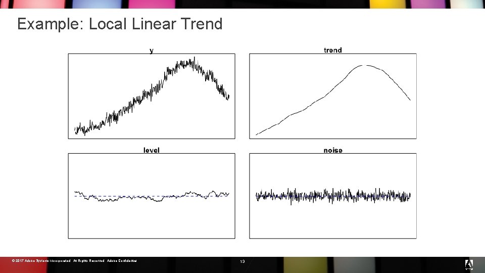 Example: Local Linear Trend © 2017 Adobe Systems Incorporated. All Rights Reserved. Adobe Confidential.