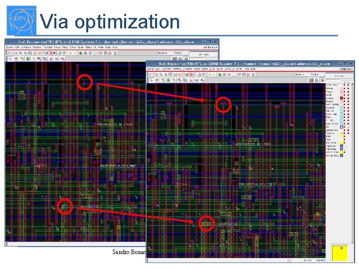 Via optimization Sandro Bonacini - PH/ESE - sandro. bonacini@cern. ch 