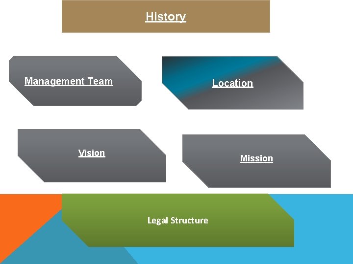 History Management Team Location Vision Mission Legal Structure 