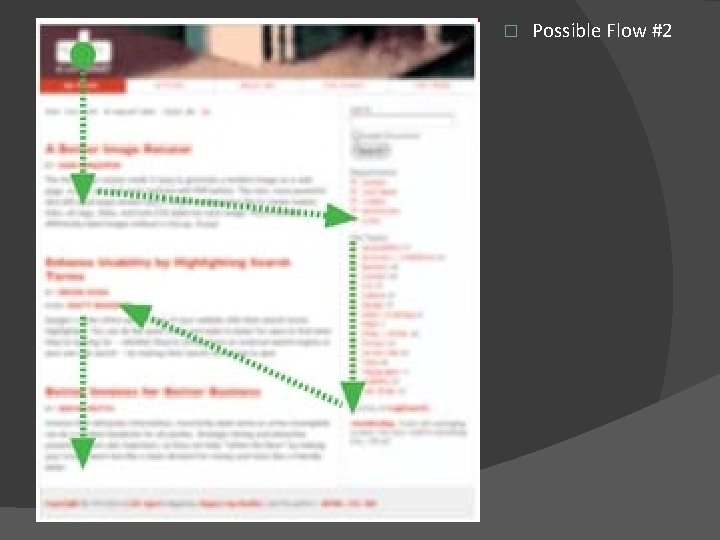 � Possible Flow #2 