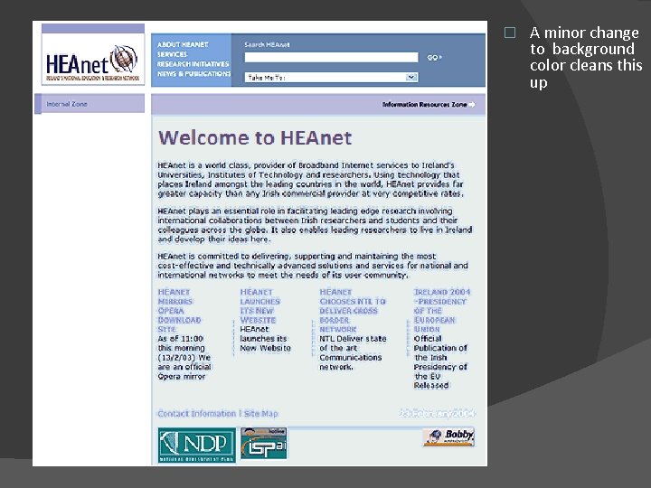 � A minor change to background color cleans this up 