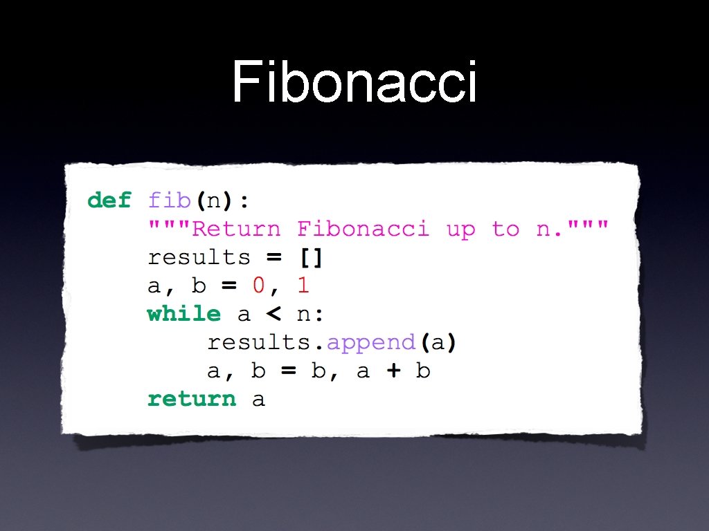 Fibonacci 