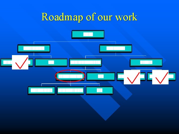 Roadmap of our work 
