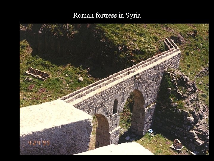 Roman fortress in Syria 