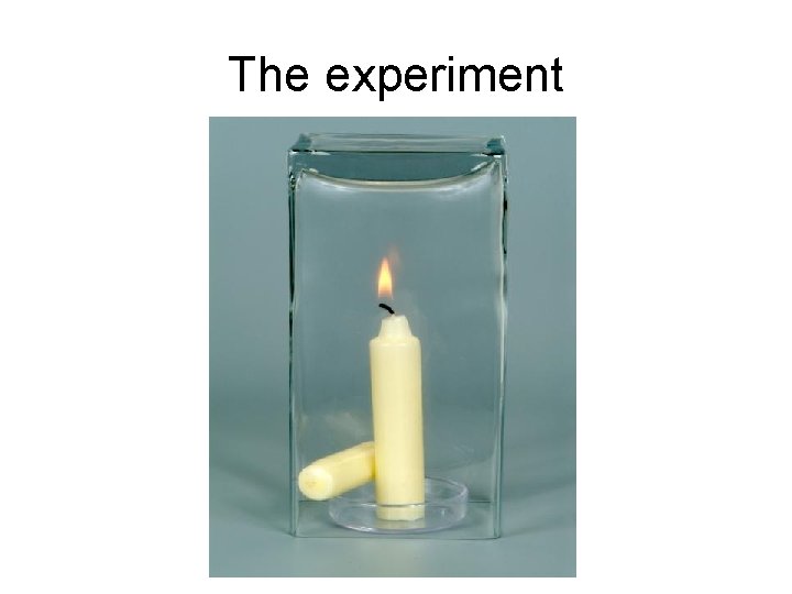 The experiment 
