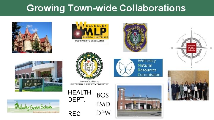 Growing Town-wide Collaborations HEALTH DEPT. REC 