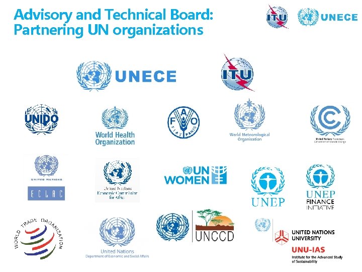 Advisory and Technical Board: Partnering UN organizations 