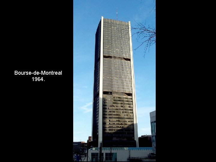 Bourse-de-Montreal 1964. 