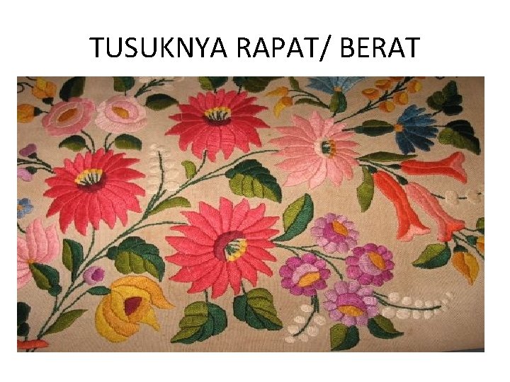 TUSUKNYA RAPAT/ BERAT 