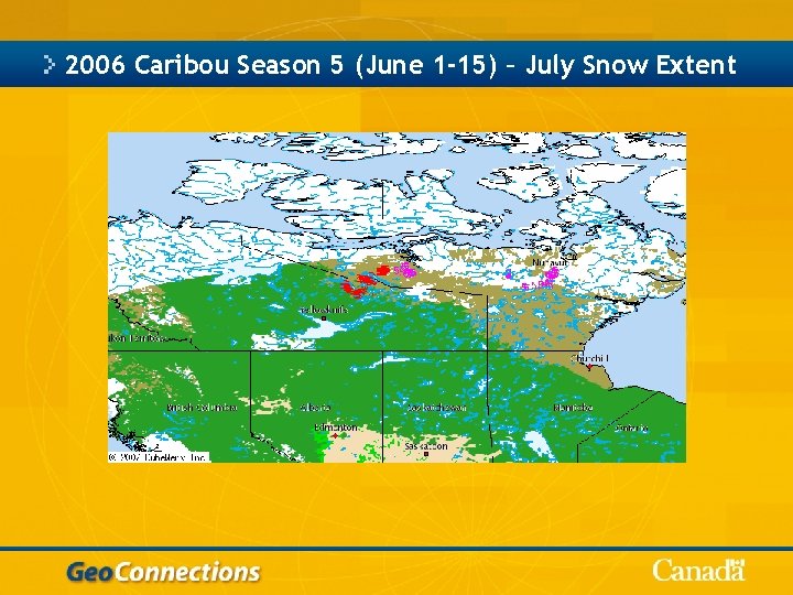 2006 Caribou Season 5 (June 1 -15) – July Snow Extent 