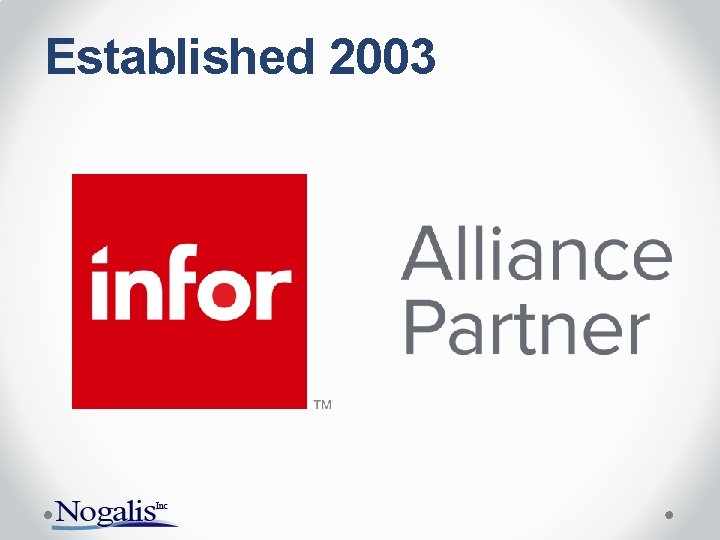 Established 2003 