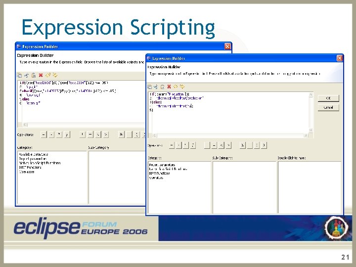 Expression Scripting 21 