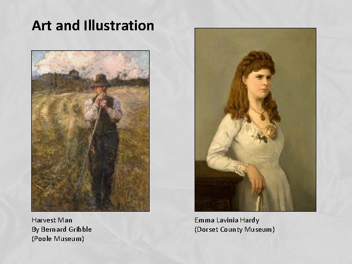Art and Illustration Harvest Man By Bernard Gribble (Poole Museum) Emma Lavinia Hardy (Dorset