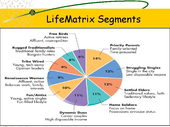 Life. Matrix Segments 