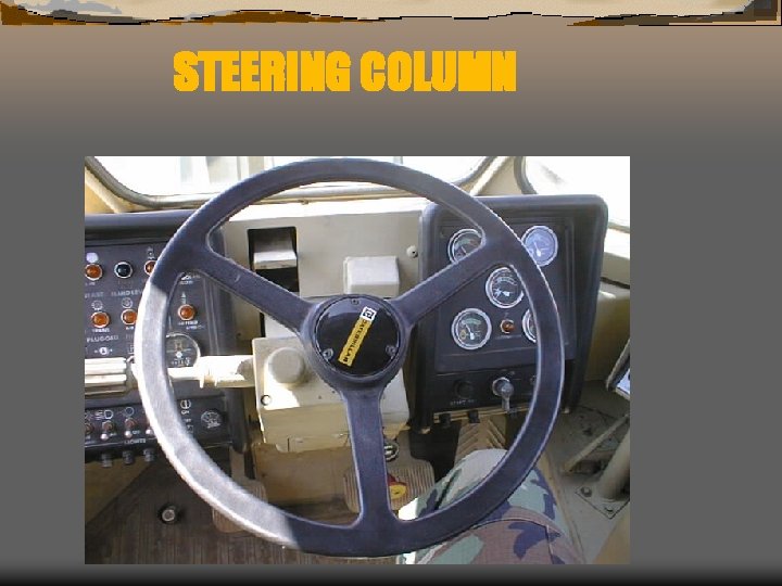 STEERING COLUMN 