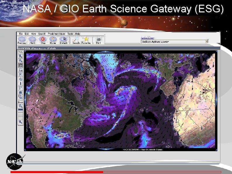 NASA / GIO Earth Science Gateway (ESG) 