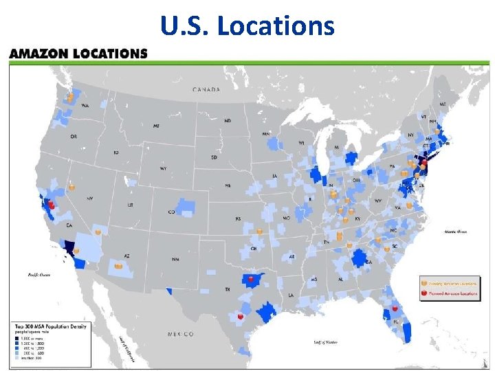 U. S. Locations 