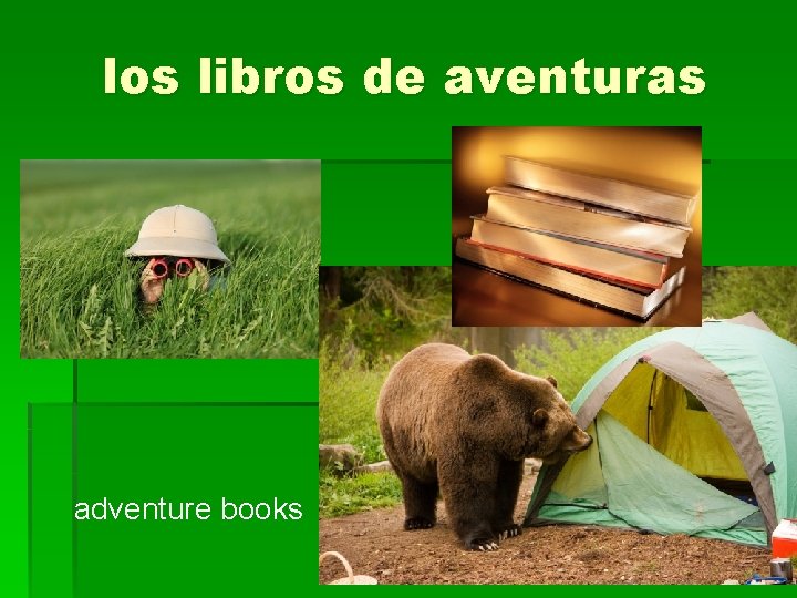 los libros de aventuras adventure books 