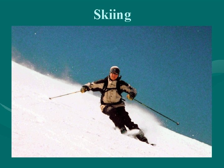 Skiing 