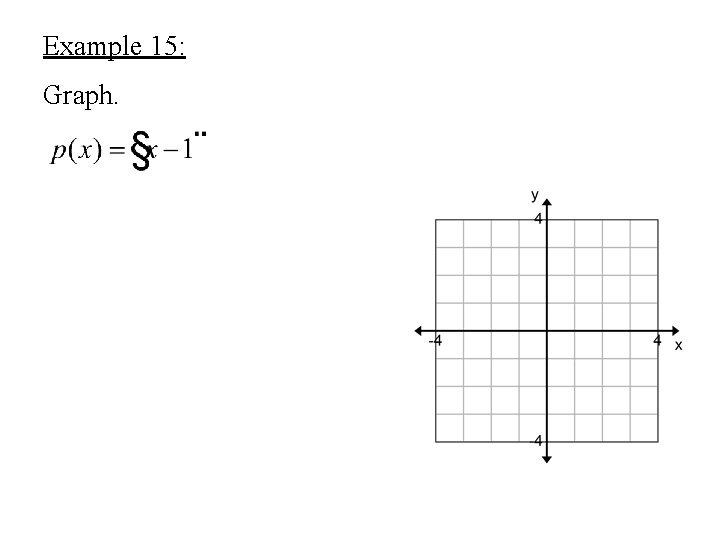 Example 15: Graph. 
