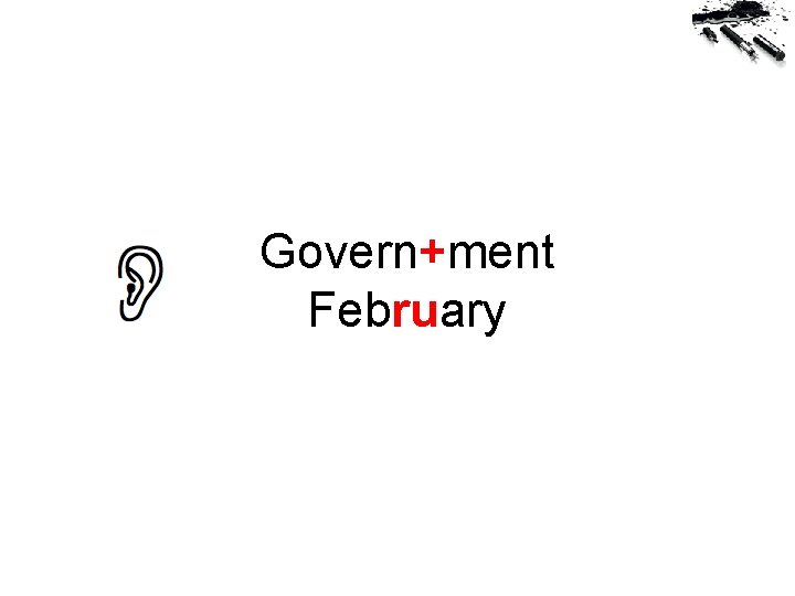 Govern+ment February 