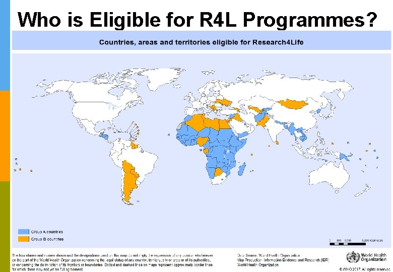 Who is Eligible for R 4 L Programmes? 