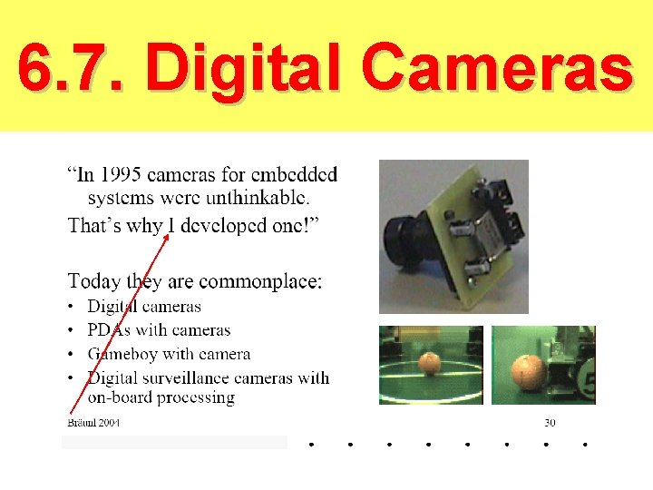 6. 7. Digital Cameras 