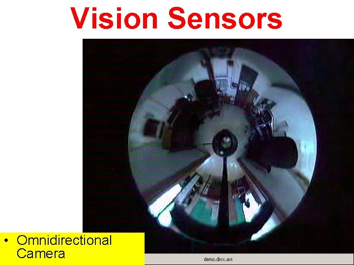 Vision Sensors • Omnidirectional Camera 