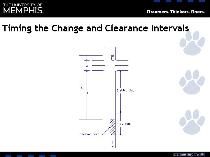 Timing the Change and Clearance Intervals 