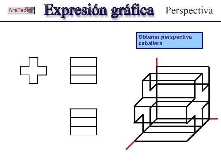 Obtener perspectiva caballera 