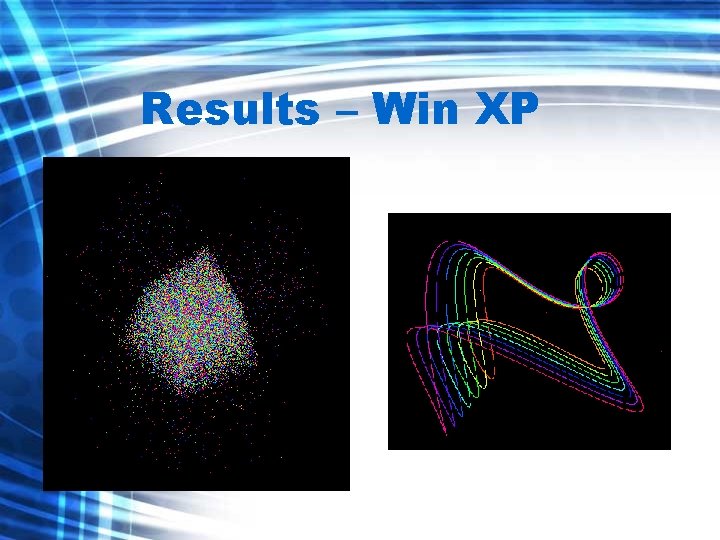Results – Win XP 