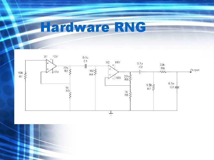 Hardware RNG 