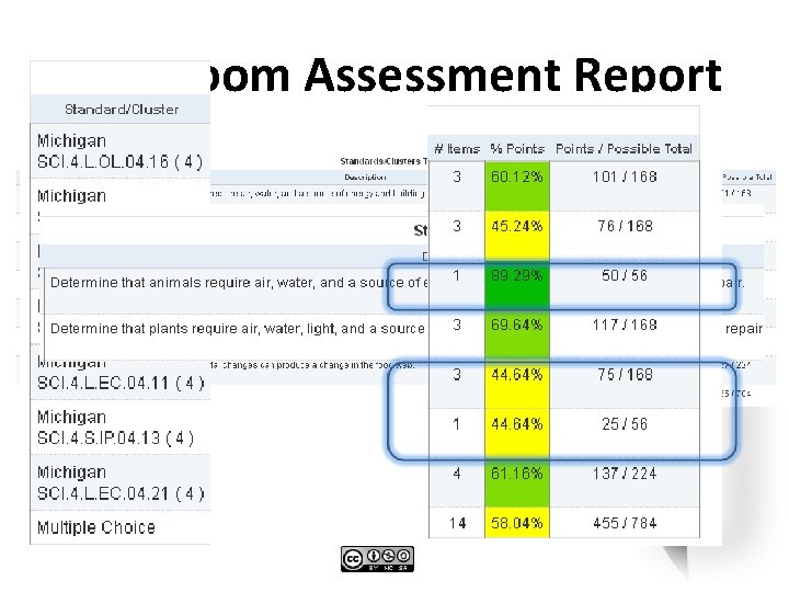 Classroom Assessment Report 