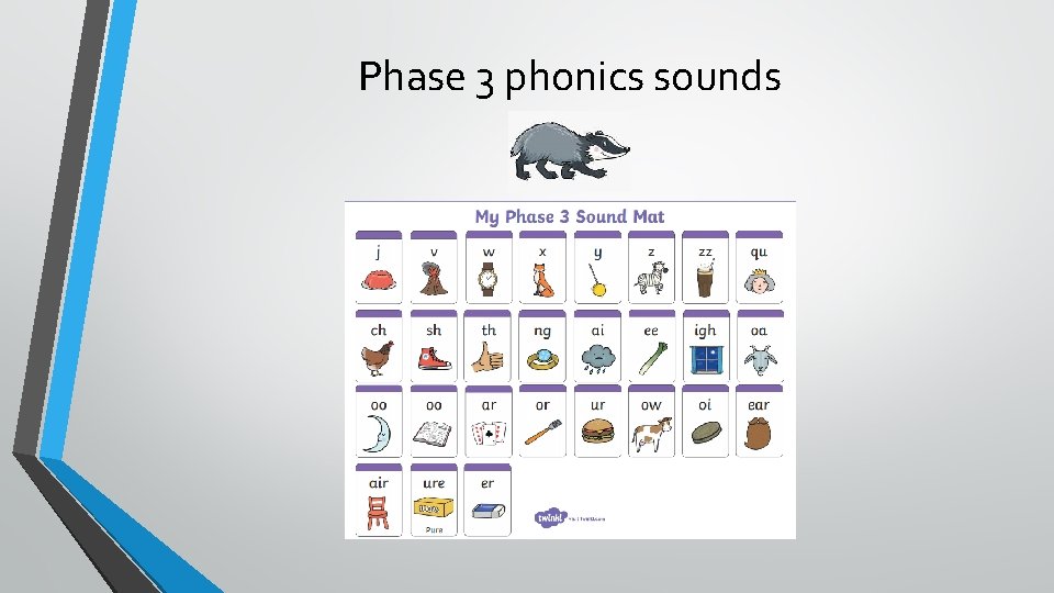 Phase 3 phonics sounds 