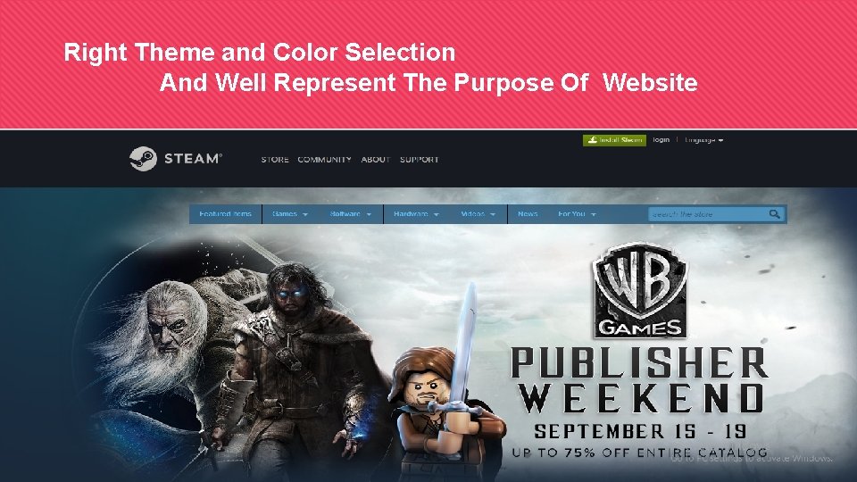 Right Theme and Color Selection And Well Represent The Purpose Of Website 
