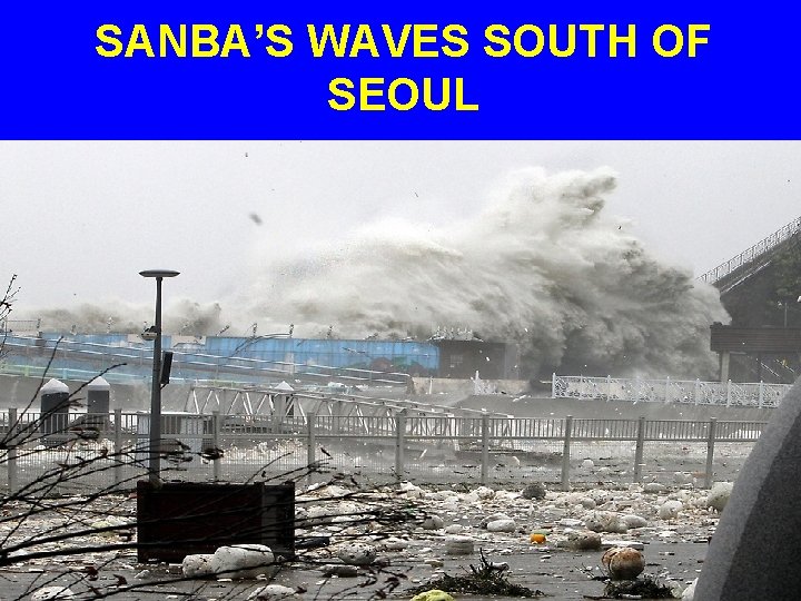 SANBA’S WAVES SOUTH OF SEOUL 