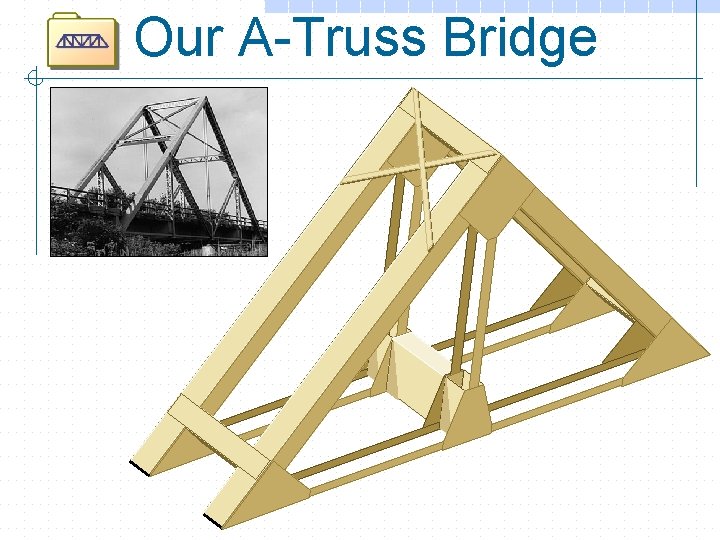 Our A-Truss Bridge 