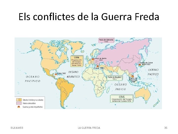 Els conflictes de la Guerra Freda BUXAWEB LA GUERRA FREDA 35 