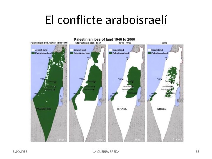 El conflicte araboisraelí BUXAWEB LA GUERRA FREDA 68 