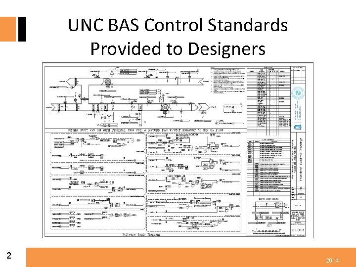 UNC BAS Control Standards Provided to Designers 2 2014 