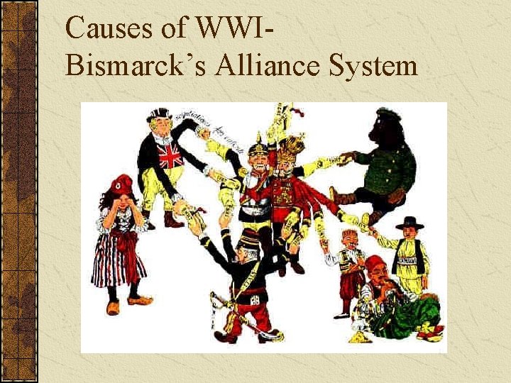 Causes of WWIBismarck’s Alliance System 