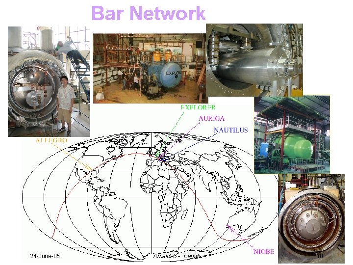 Bar Network 24 -June-05 Amaldi-6 - Barish 18 