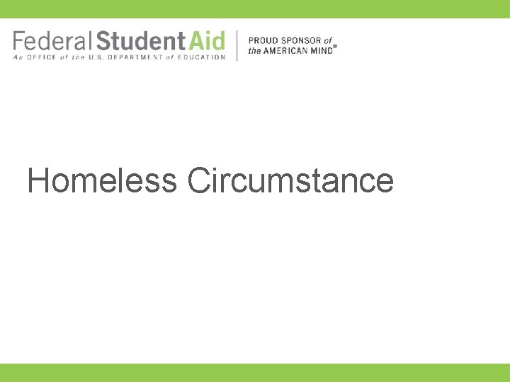 Homeless Circumstance 