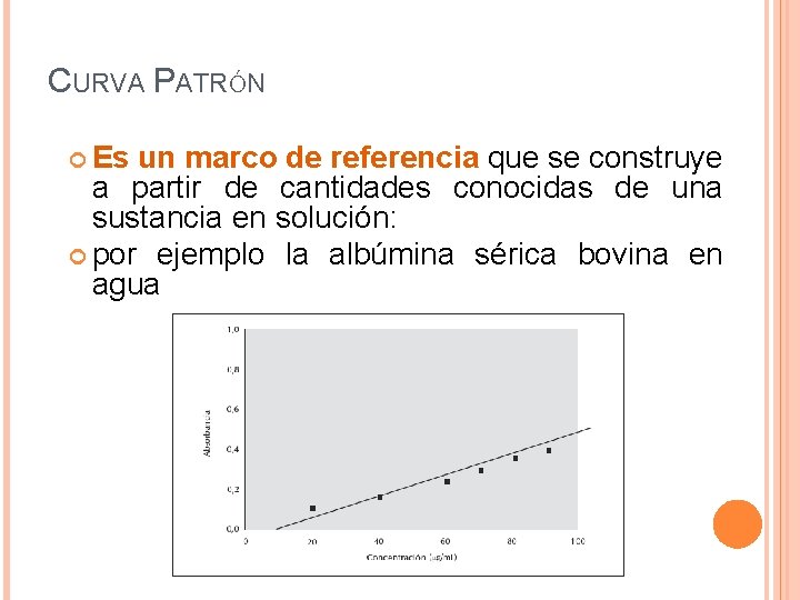 CURVA PATRÓN Es un marco de referencia que se construye a partir de cantidades
