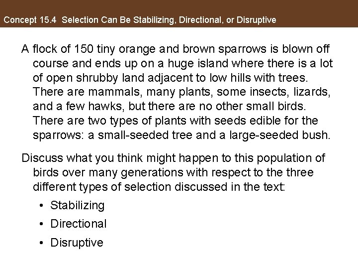 Concept 15 1 Evolution Is Both Factual and