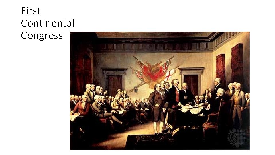 First Continental Congress 