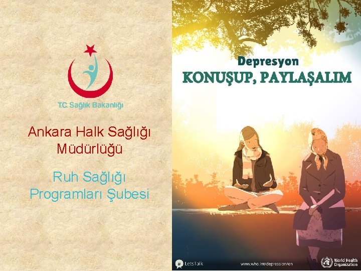 Ankara Halk Sağlığı Müdürlüğü Ruh Sağlığı Programları Şubesi 