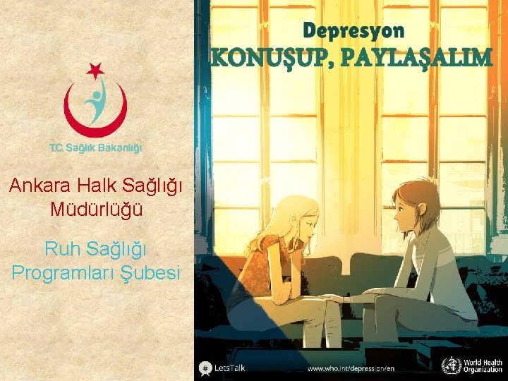 Ankara Halk Sağlığı Müdürlüğü Ruh Sağlığı Programları Şubesi 3 