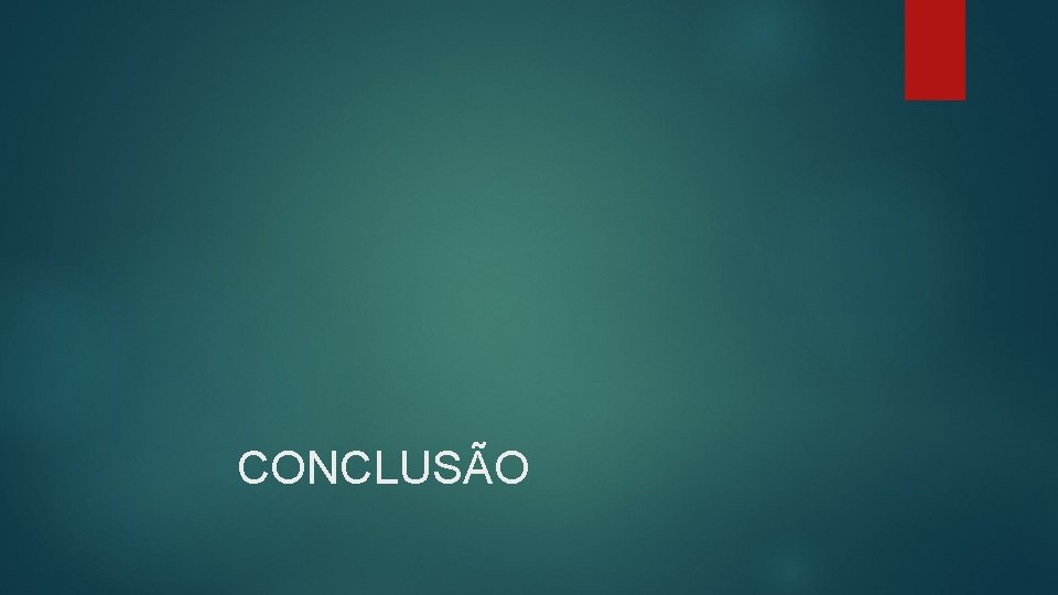 CONCLUSÃO 