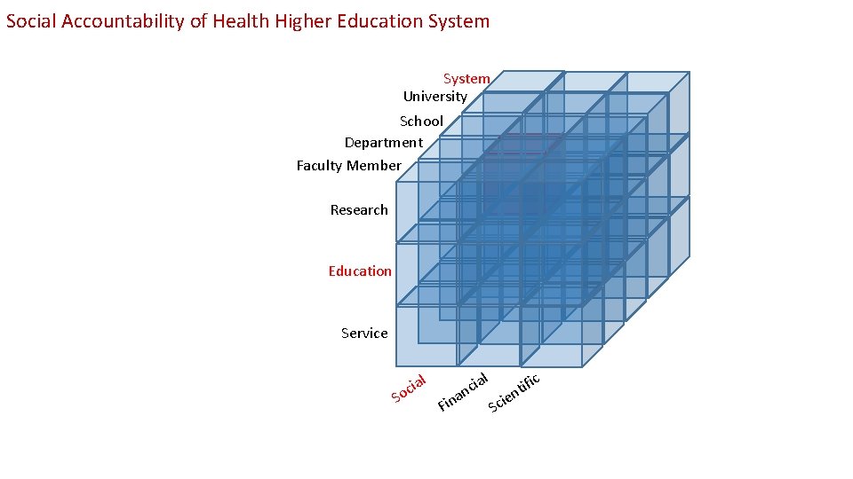Social Accountability of Health Higher Education System University School Department Faculty Member Research Education